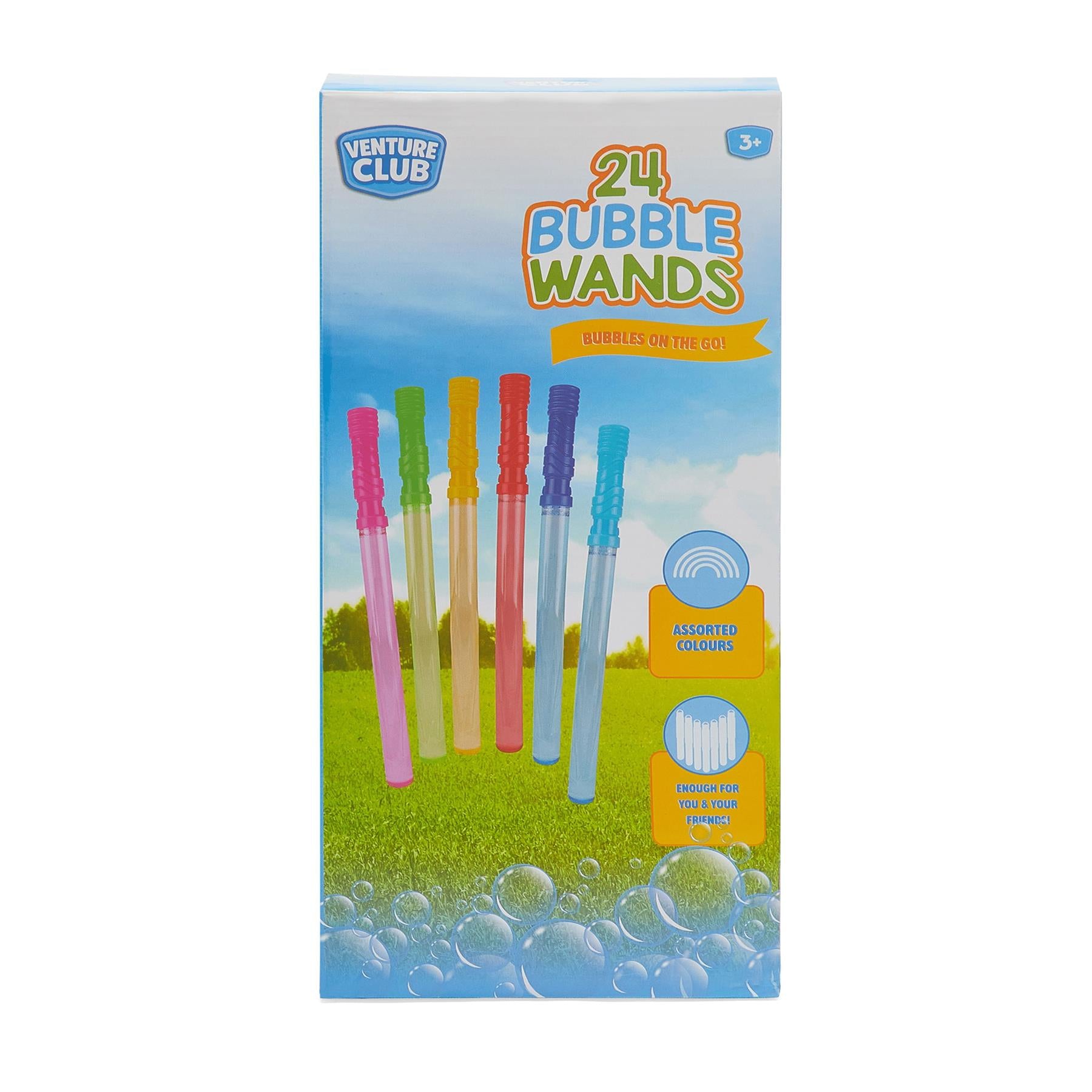 Venture Club 24 Pack of Bubble Wands
