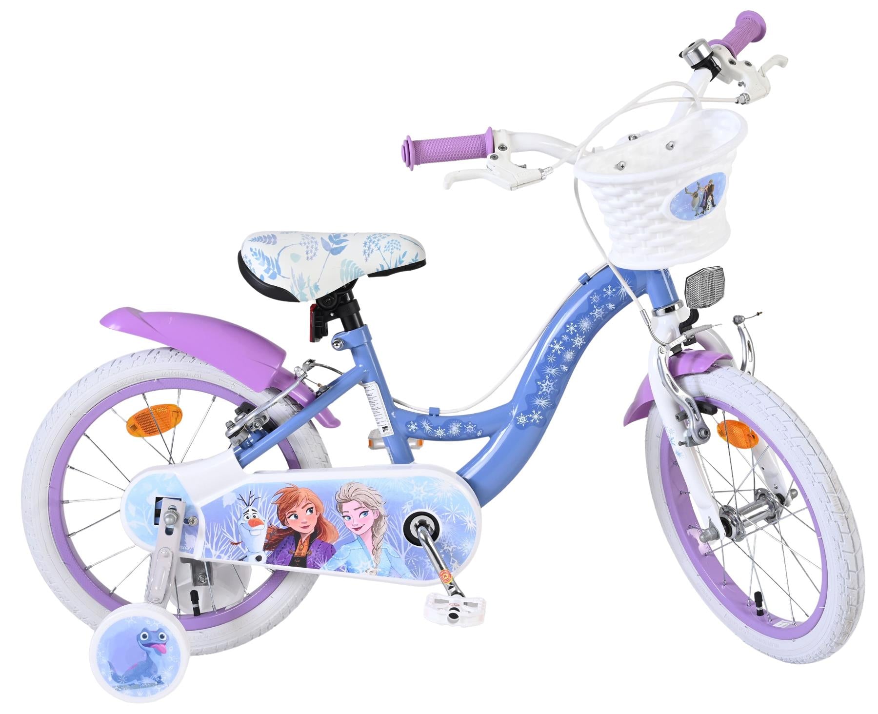 Disney Frozen 2  Two hand brakes 14 Inch Bike - Pink