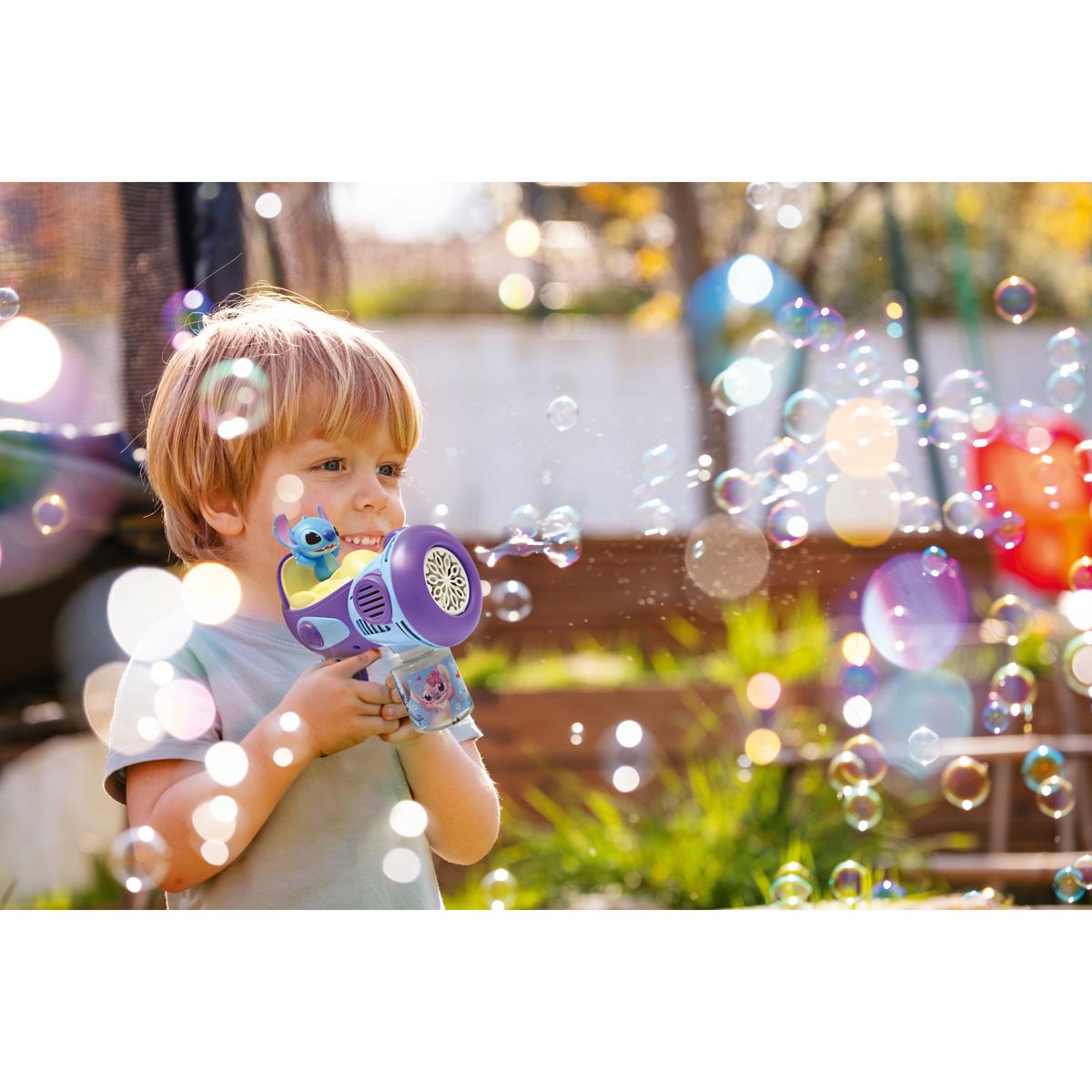 Stitch 3D Bubble Gun Blaster
