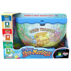 Ocean Treasure Tank Sea Monkey Blue with Light