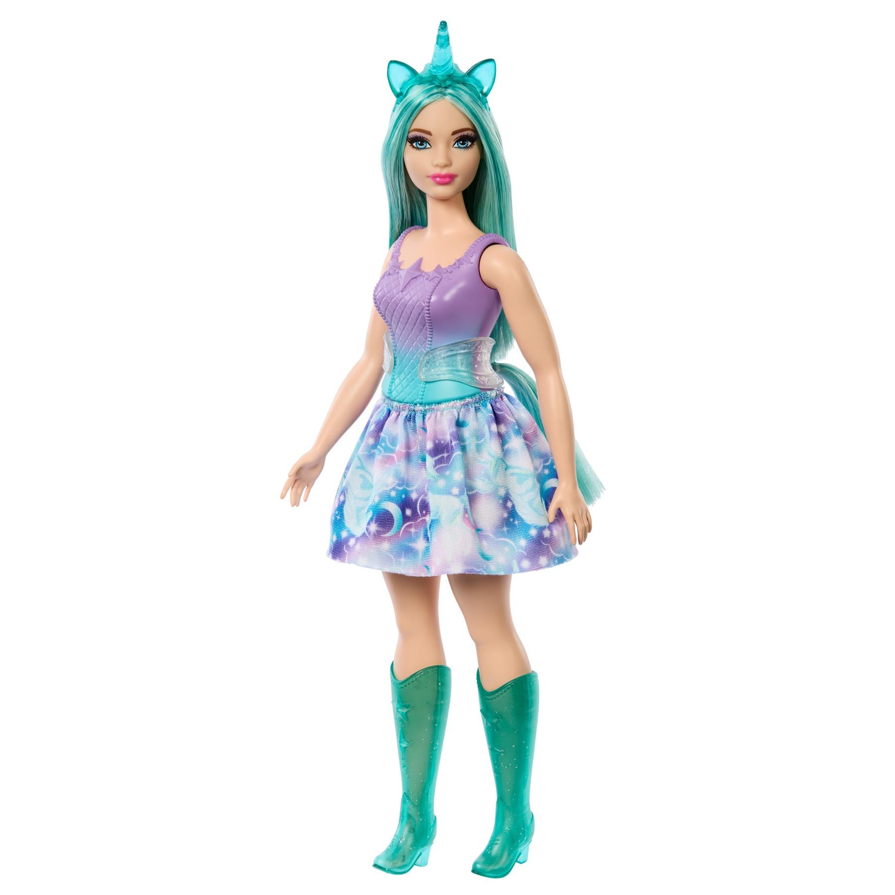 Barbie Unicorn Doll Assortment - Green Hair