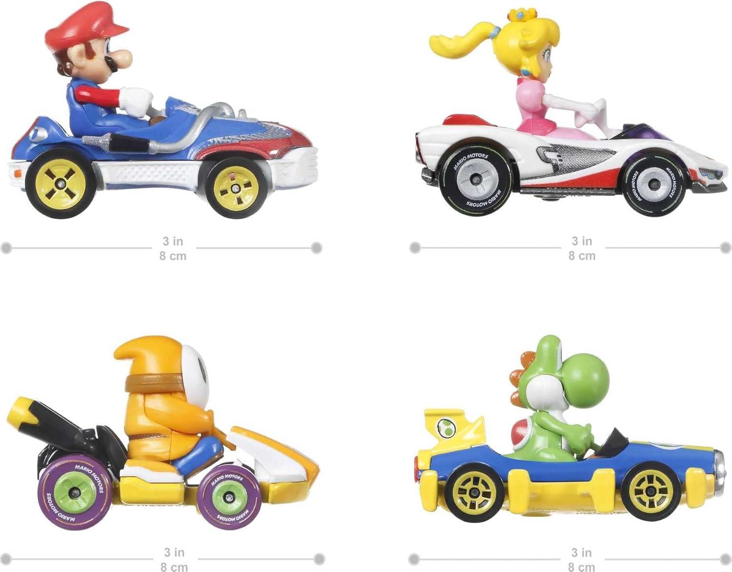 Hot Wheels Die Cast Cars 4 Pack Assortment