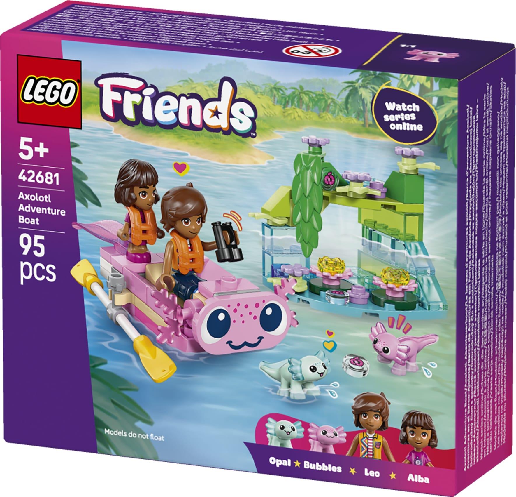 LEGO Friends Axolotl Adventure Boat 42681