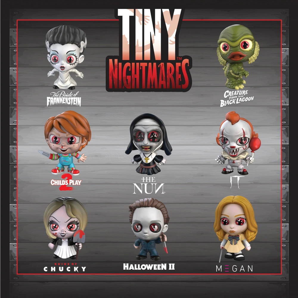 Tiny Nightmares Series 1 Collectible Figures Blind Box Assortment