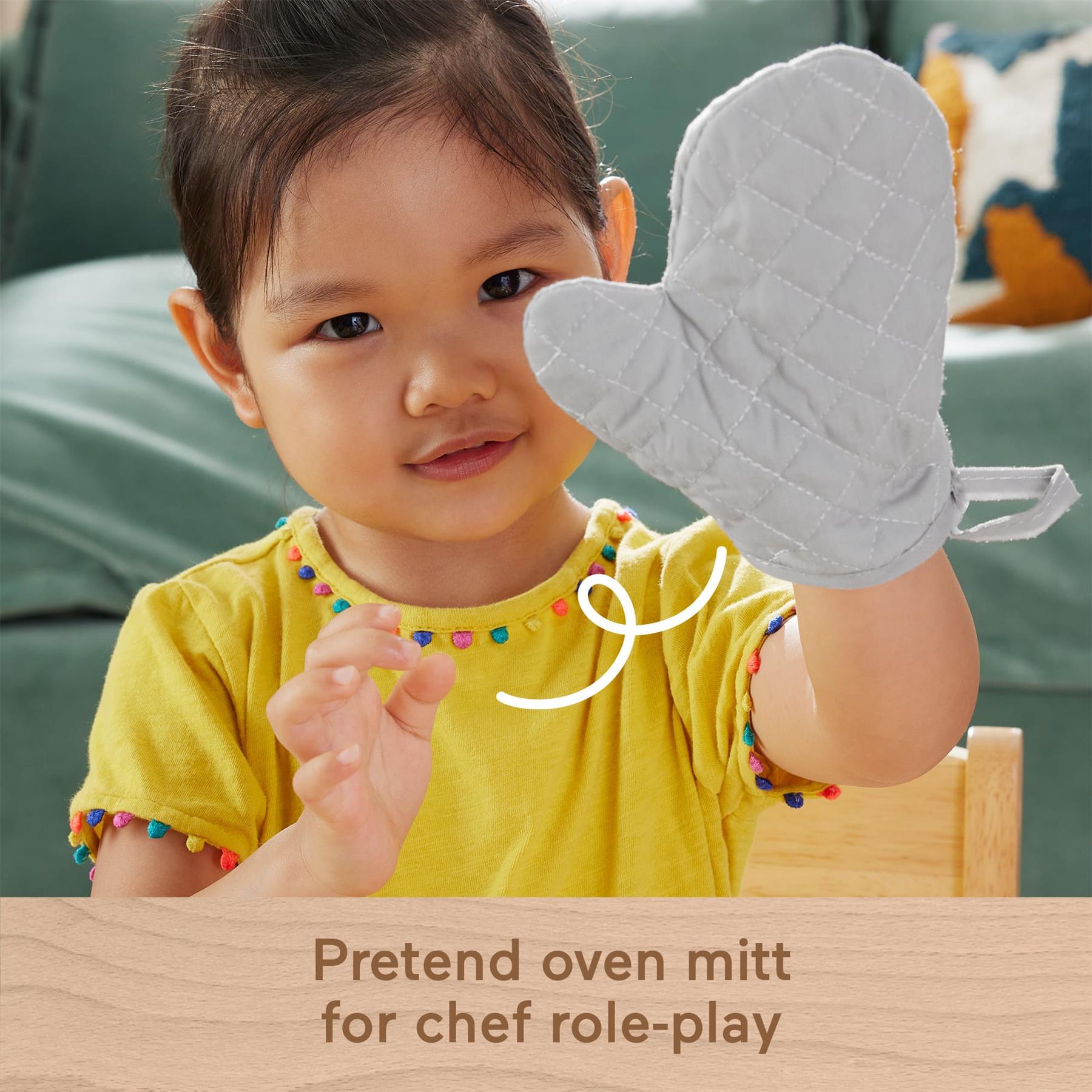 Fisher-Price Wooden Pots & Pans Set