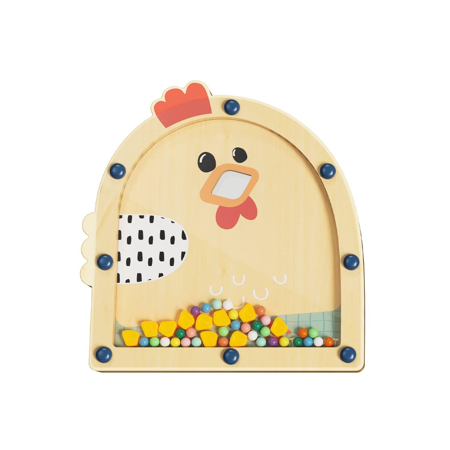 Topbright Wooden Feed & Hen