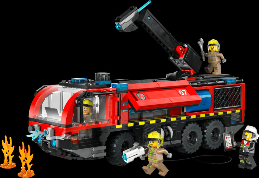 LEGO City Airport Fire Engine Truck Toy 60499