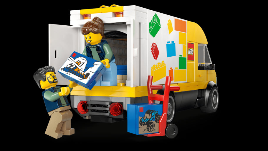 LEGO City: The LEGO Van Toy with 2 Minifigures 60500