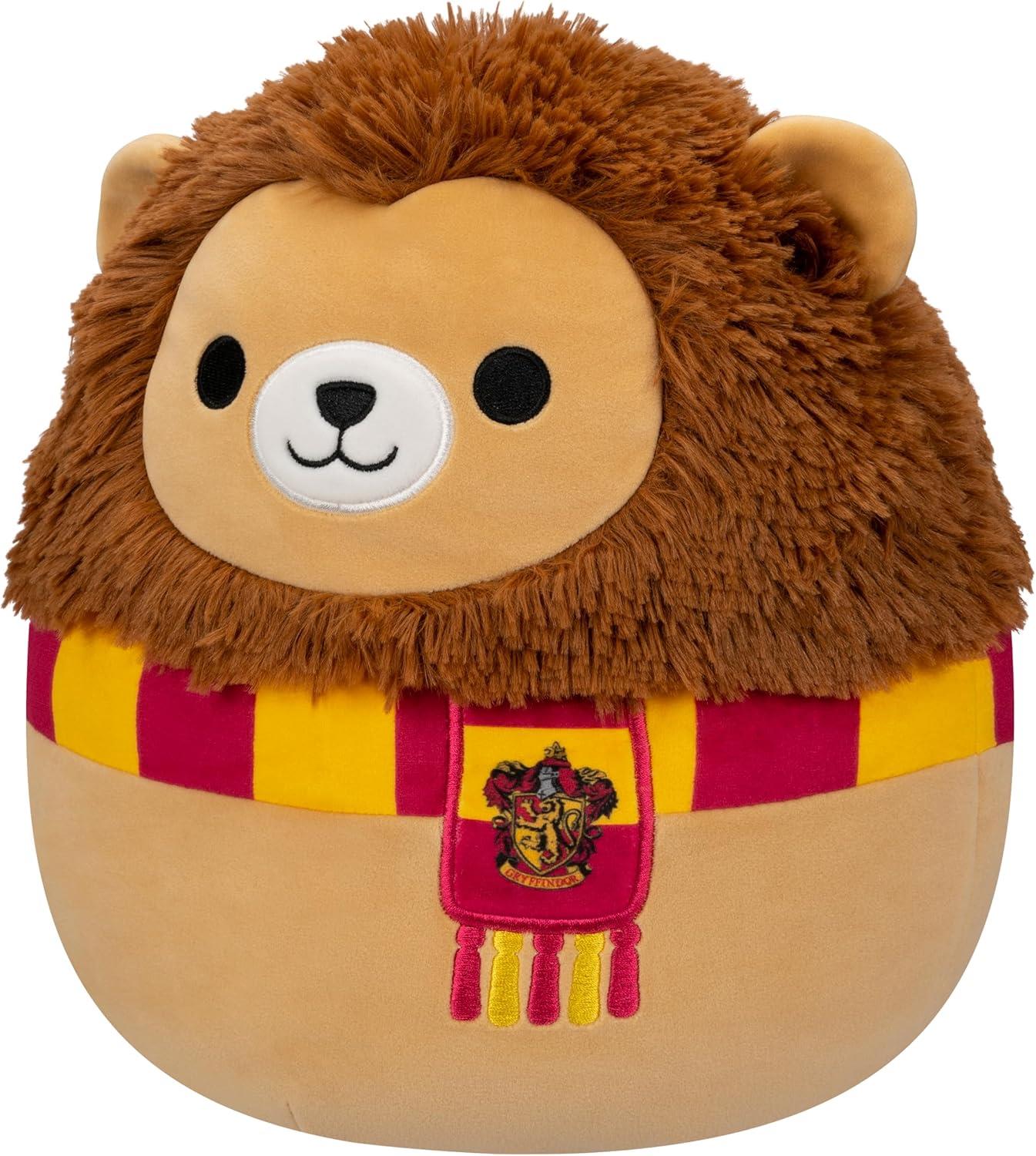 Squishmallows Original 10 Inch Harry Potter Gryffindor Lion Plush Toy