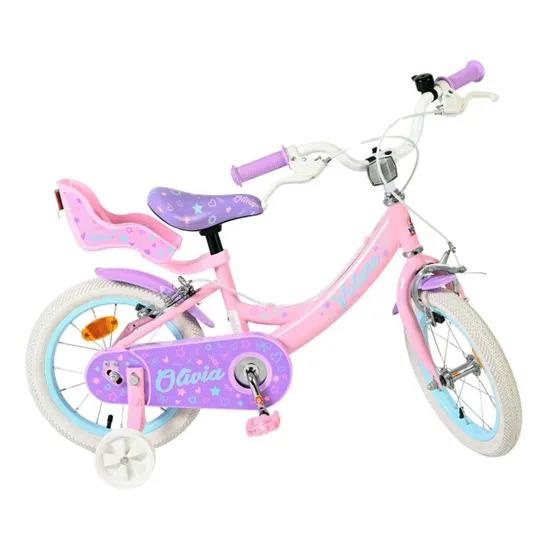 Volare Olivia 14-Inch Bike - Pink