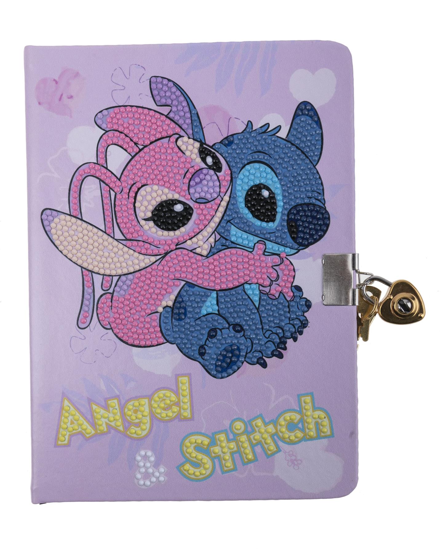 Disney Stitch & Angel Crystal Art Secret Diary