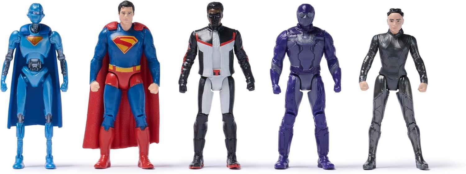 DC Comic Superman Heroes Vs. Villains 5 Pack Figurine set