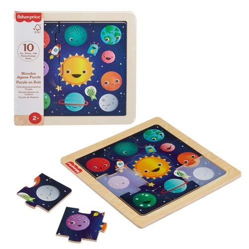 Fisher-Price Wooden Musical Jigsaw Puzzle Assortment