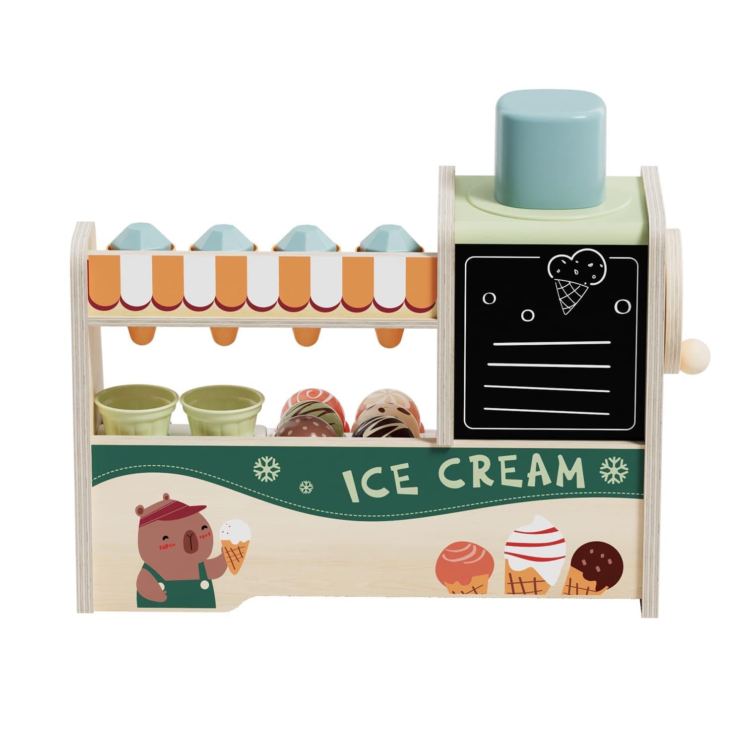 Topbright Wooden Ice Cream Boutique
