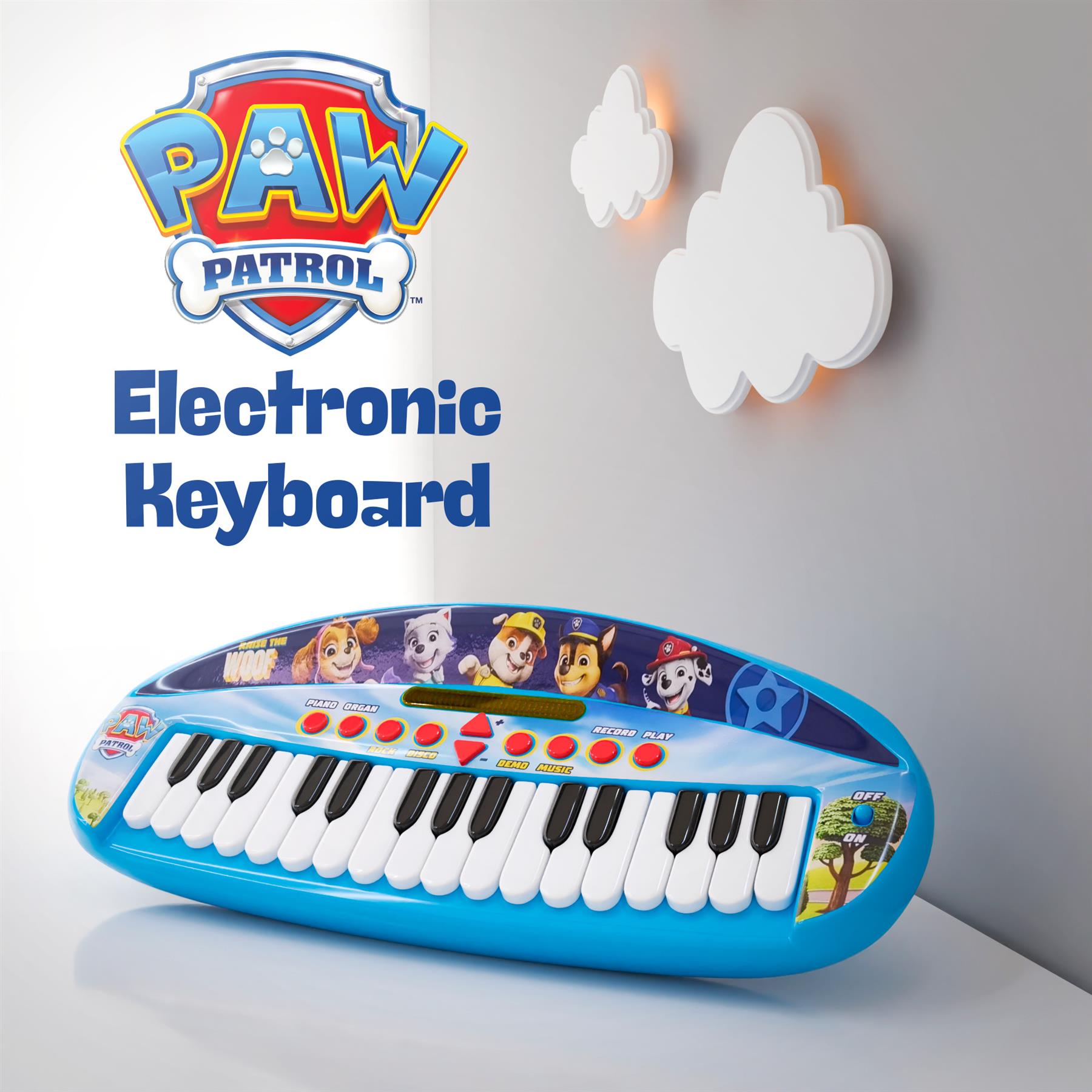 PAW Patrol Electronic Keyboard - Blue