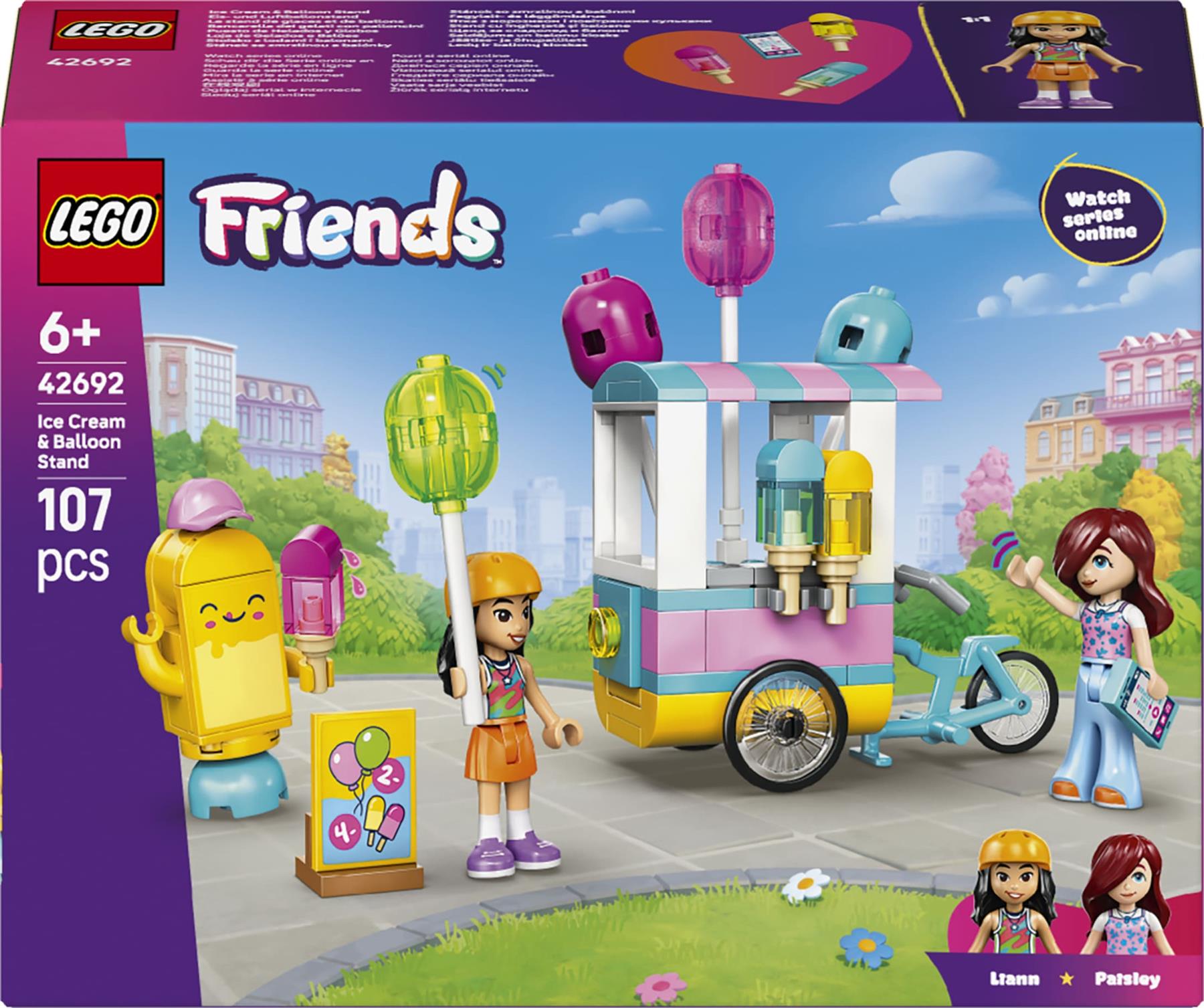 LEGO Friends Ice Cream & Balloon Stand Toy 42692
