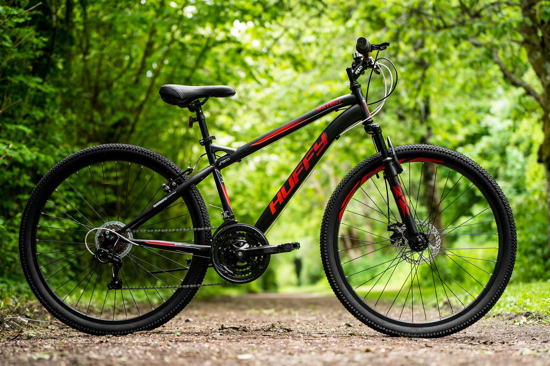 Huffy Extent 27.5" Mountain Bike - Matte Black