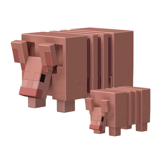 Minecraft 3.25 inch Figure - Armadillo & Baby