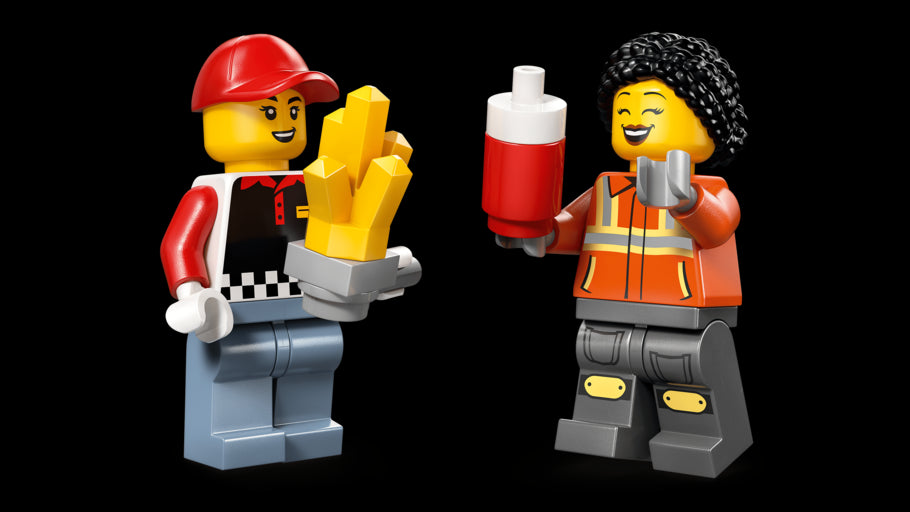 LEGO City Fries Food Truck Toy Building Set 60488