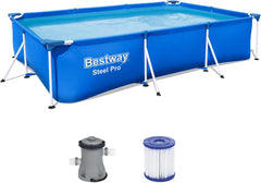 Bestway Steel Pro Rectangular Pool with Filter Pump