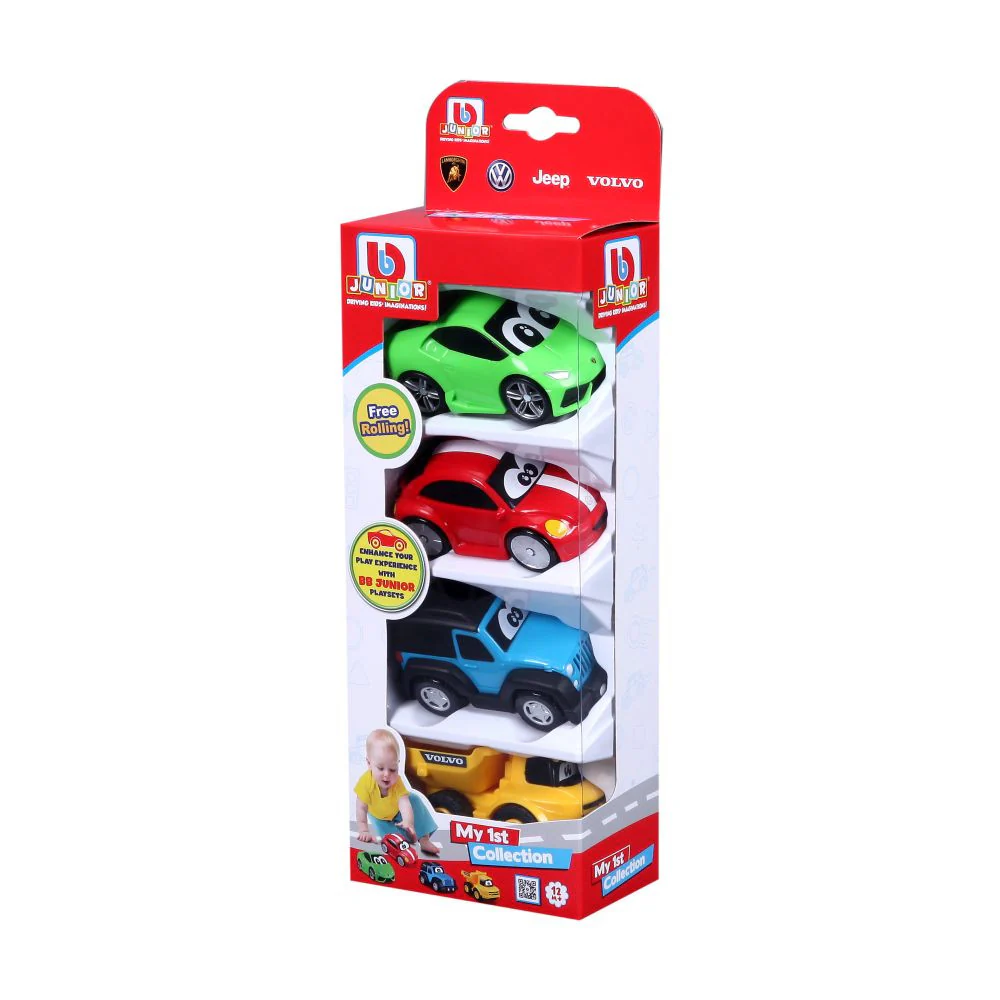 BBJunior My 1st Collection Set of 4 Vehicles Assortment