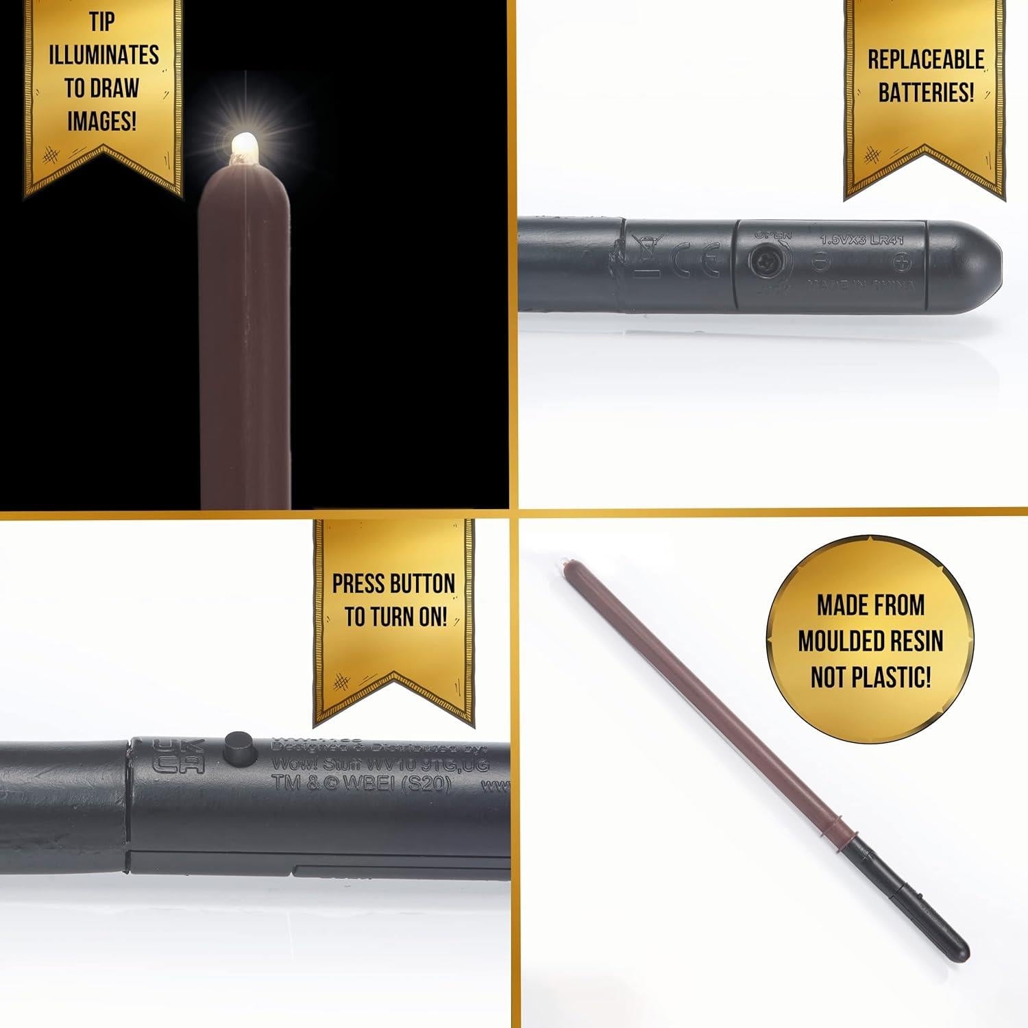 Harry Potter Light Up Painting Wand - Draco