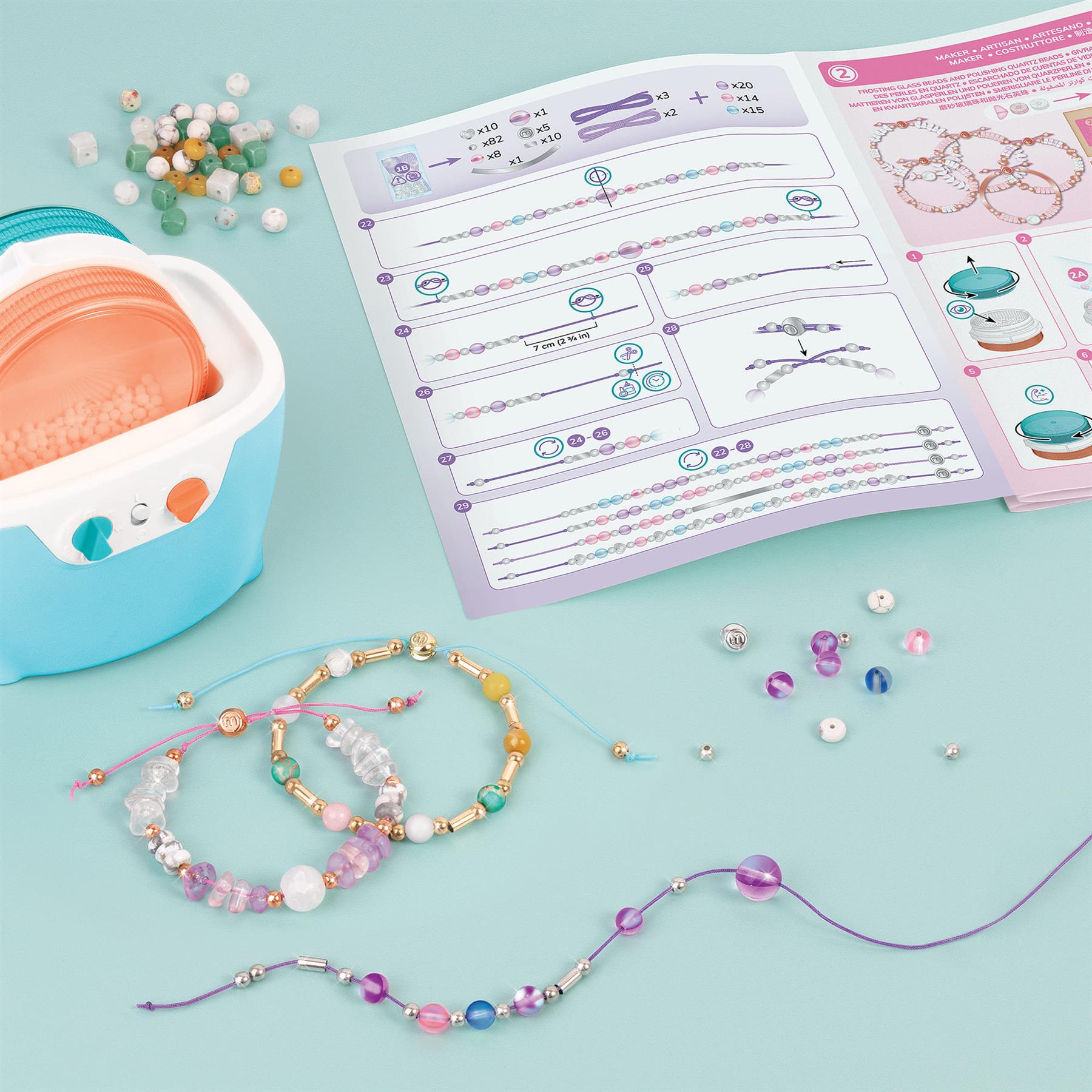 Make It Real Polish and Shine Bead Tumbler