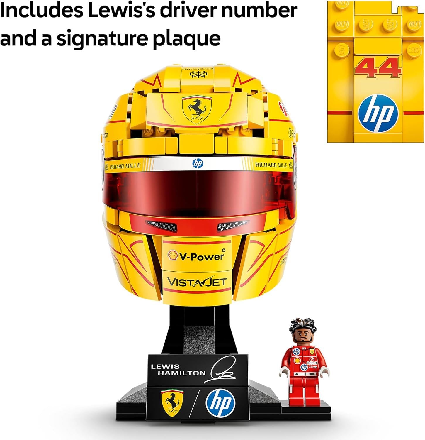 LEGO Scuderia Ferrari HP  Helmet - Lewis Hamilton 43022