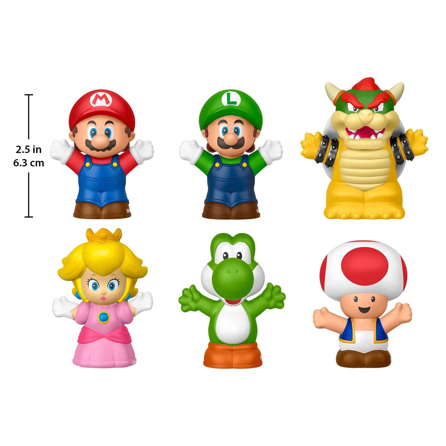 Fisher-Price Little People My Mario Figure 6-Pack