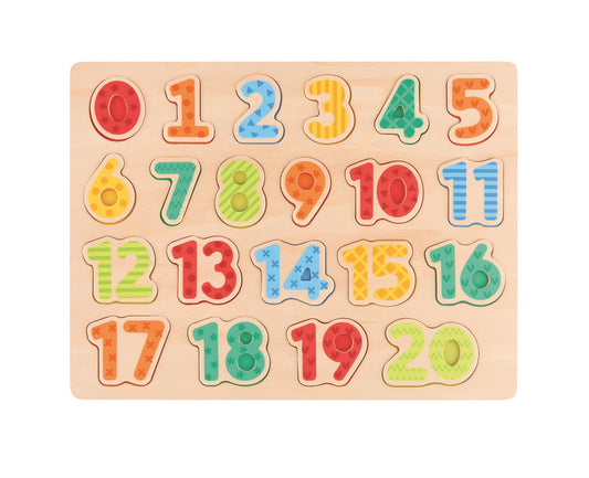 Lelin - Wooden Number Board