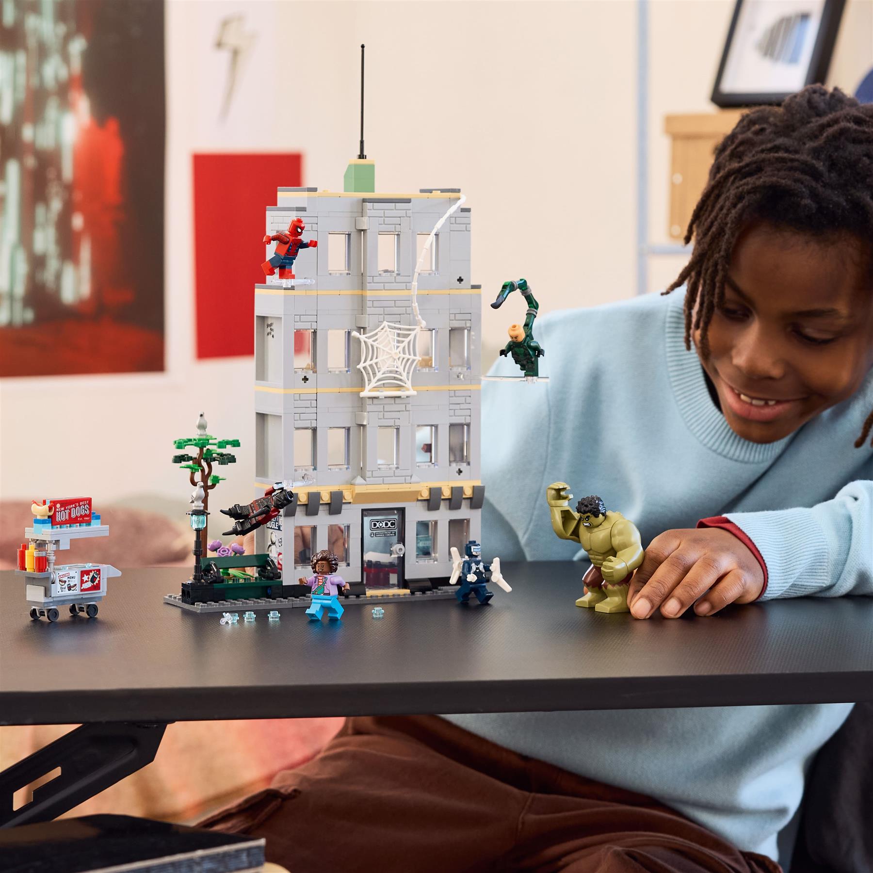 LEGO Marvel Spider-Man vs. Hulk Epic Clash 76350