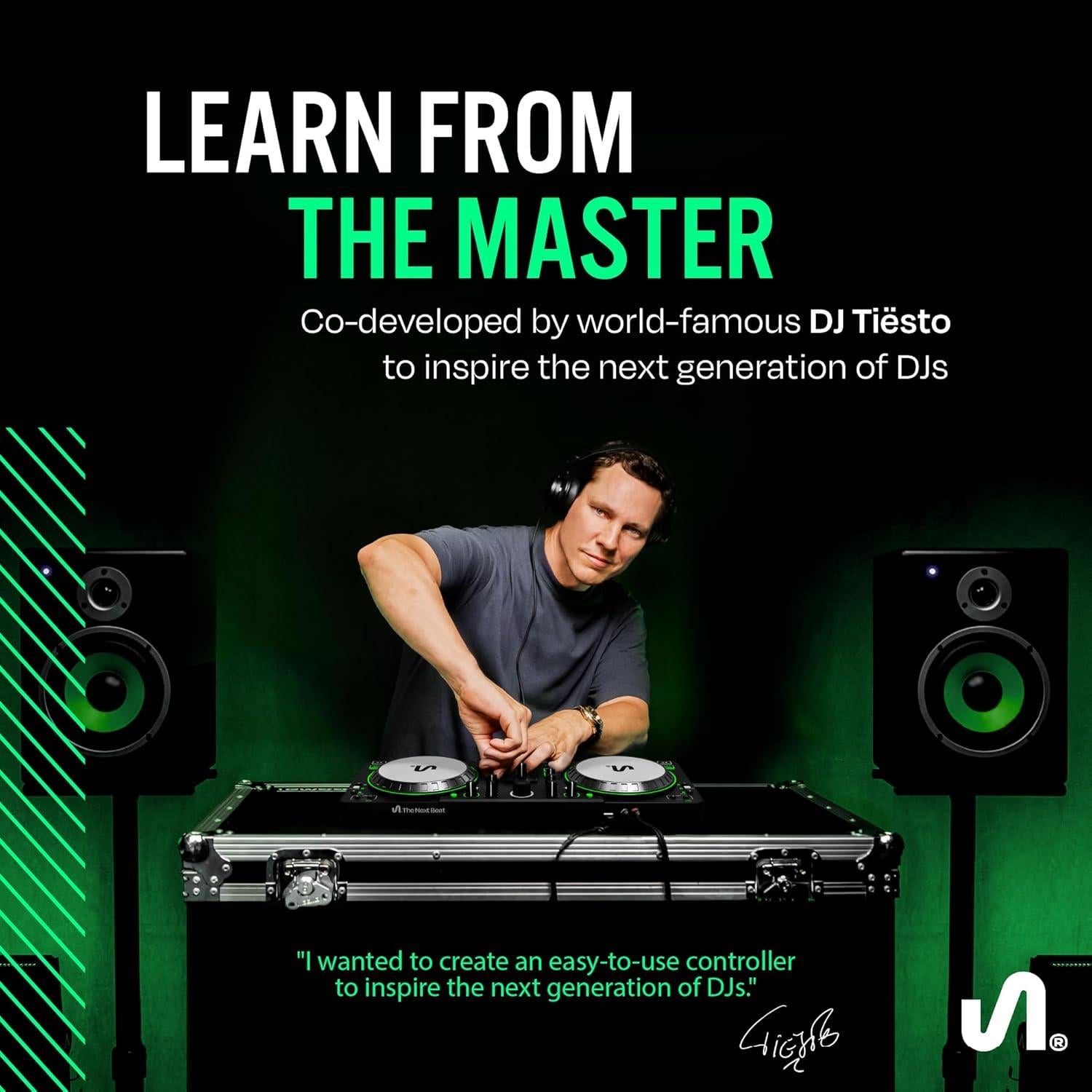 The Next Beat SX1 by Tiësto Portable DJ Decks