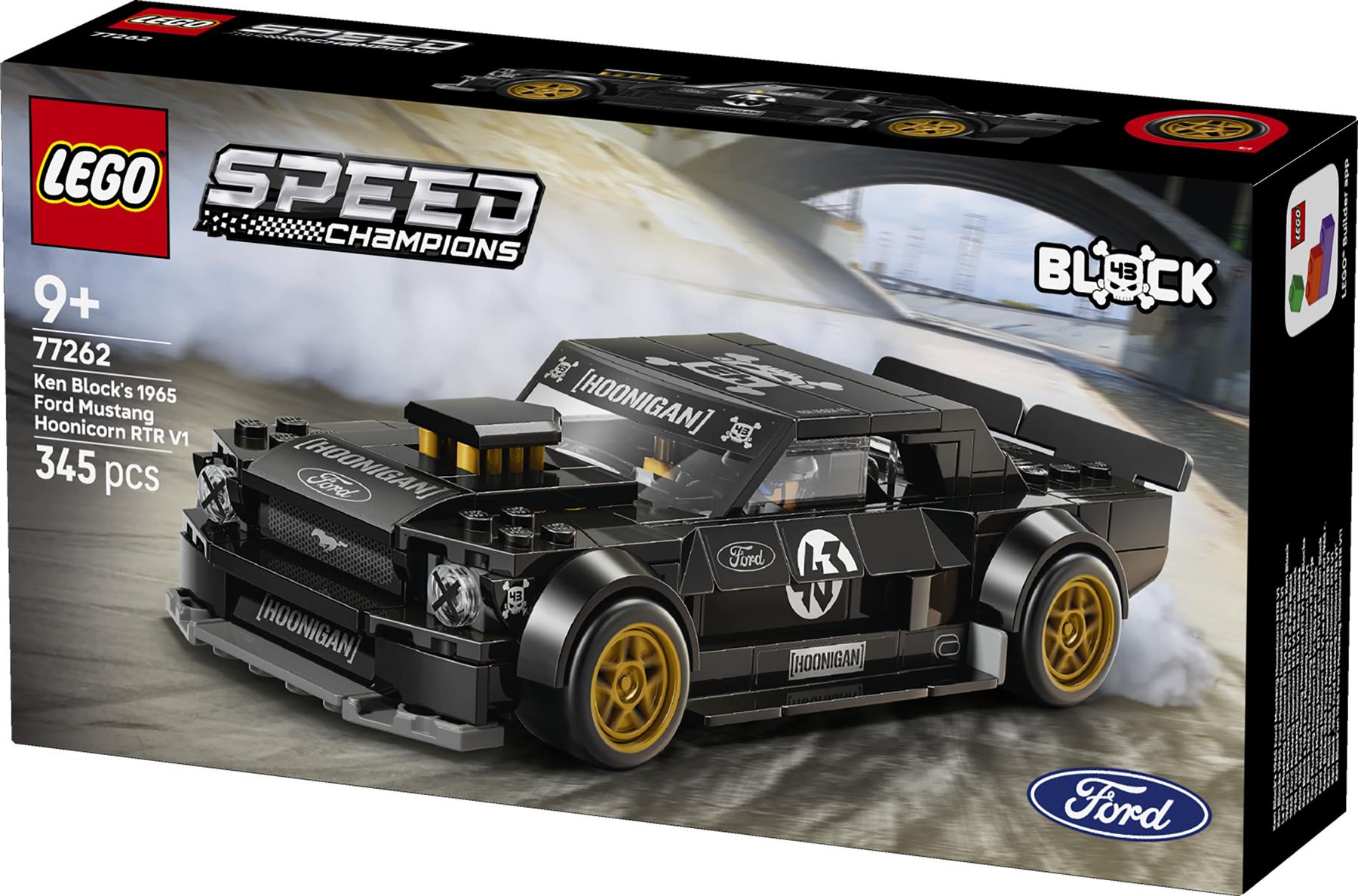LEGO Speed Champions Ken Block's '65 Ford Mustang Hoonicorn V1 77262