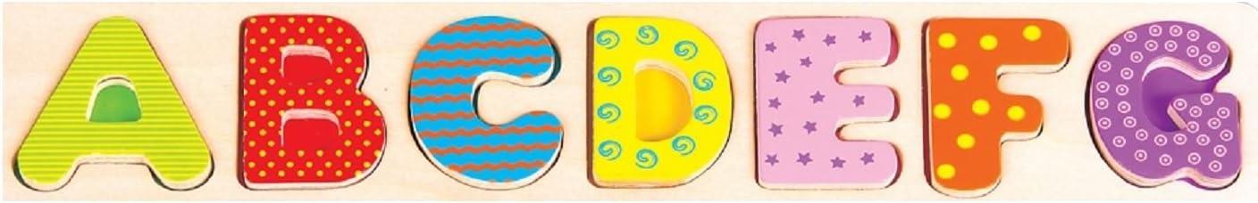 Lelin Wooden Alphabet Board