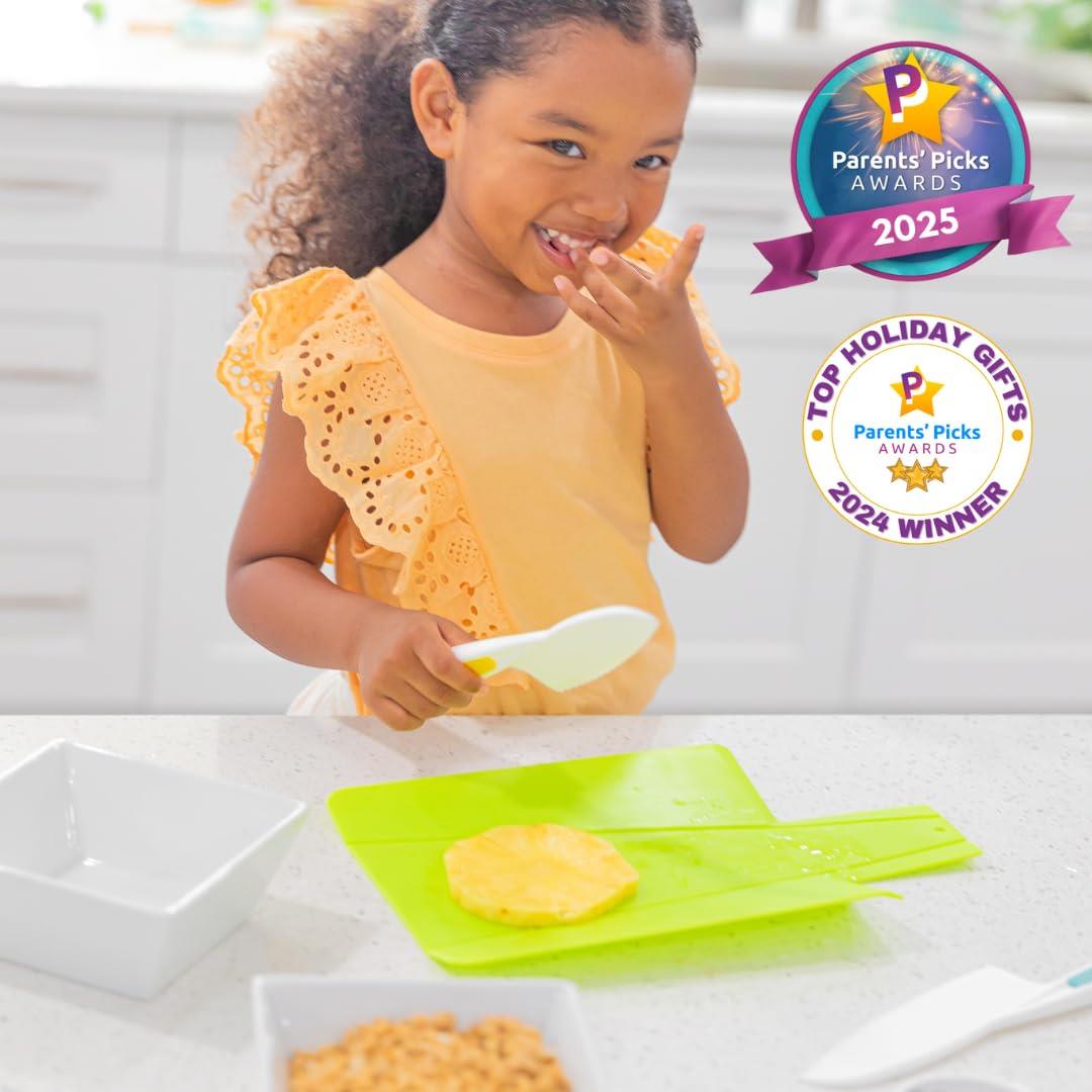 Tovla Jr. Premium Nylon Knife & Foldable Cutting Board Set