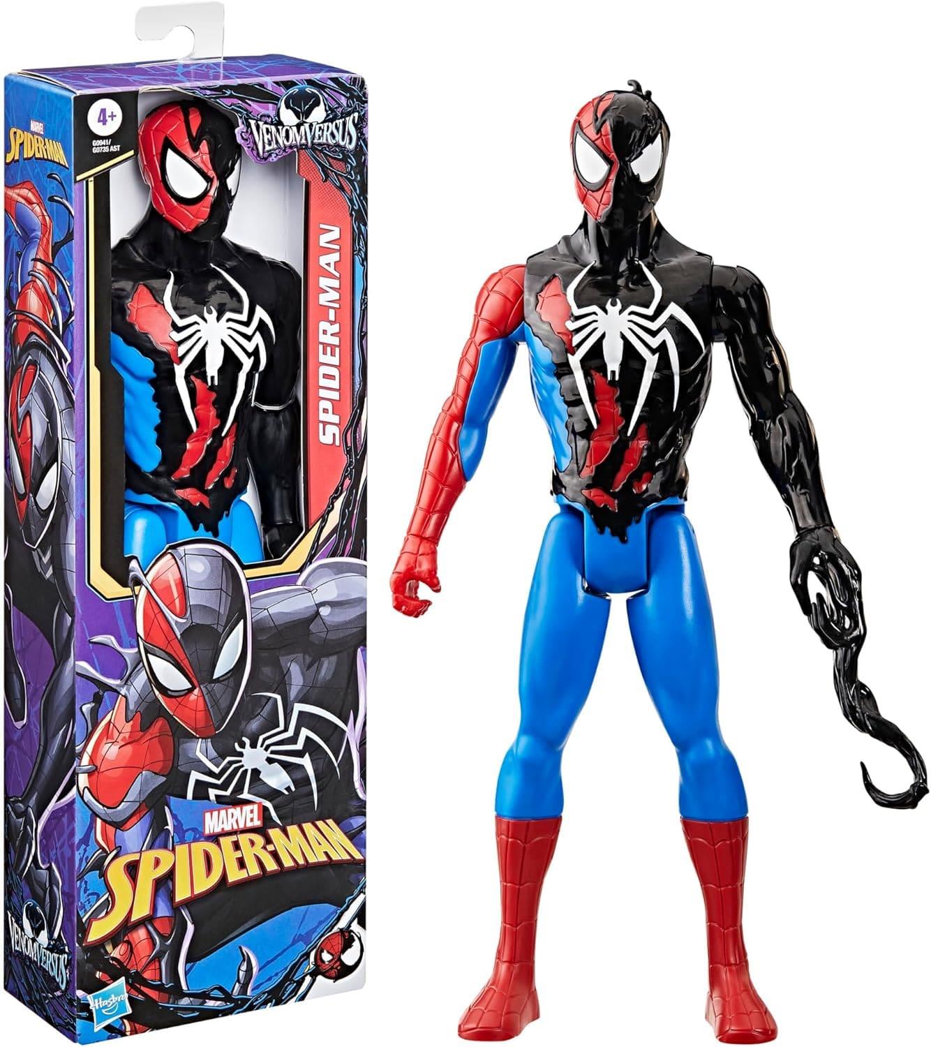 Marvel Spider-Man VenomVersus Titan Hero Series Spider-Man Action Figure