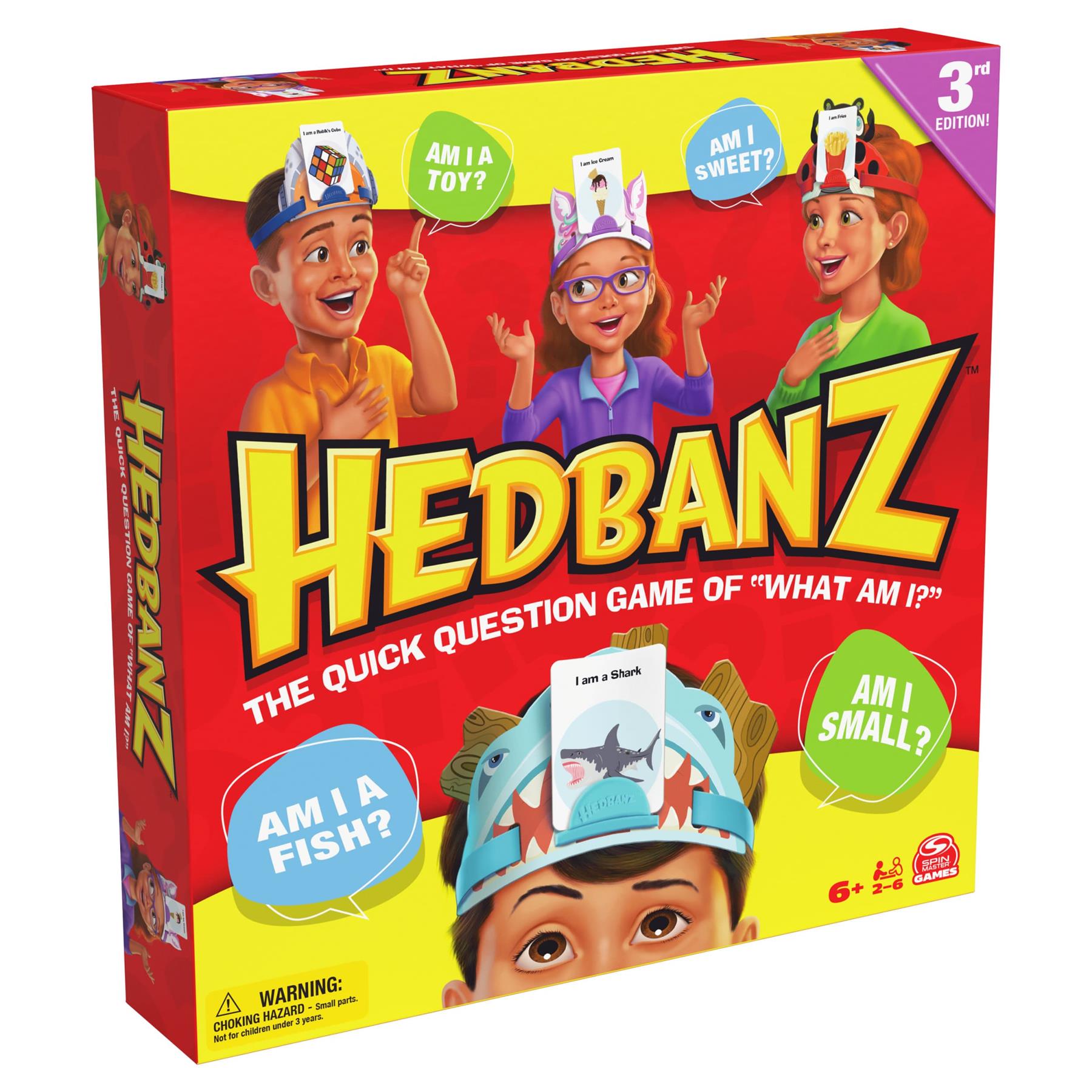 Spin Master Games, Hedbanz 3rd Edition 2025 with New Cards