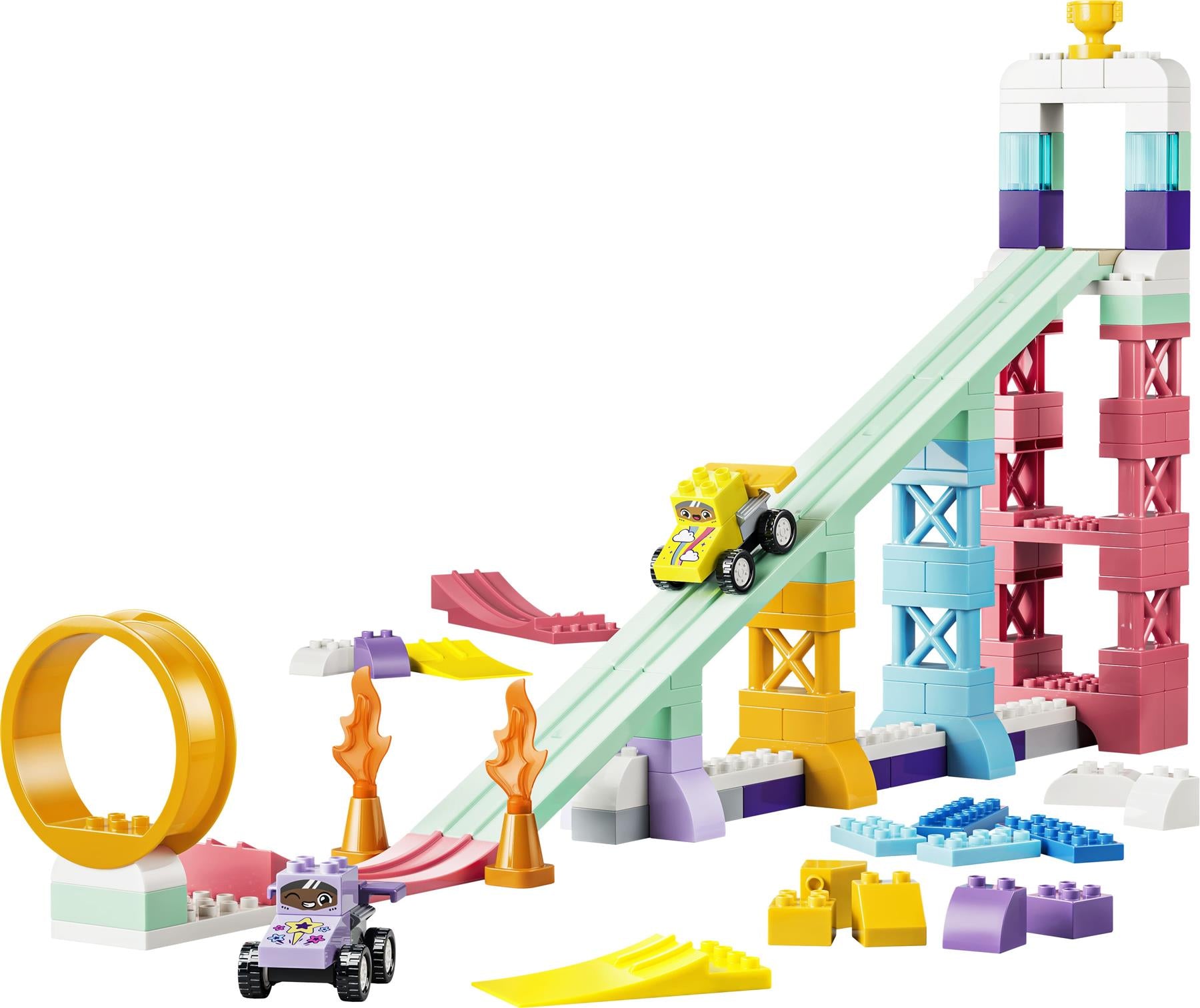 LEGO Duplo 3 in 1 Creative Ramps with Vehicles 10478