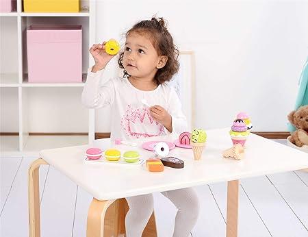 Lelin Wooden Ice Cream Selection Playset