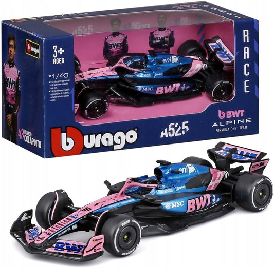 F1 1:43 Die-Cast Scale Race Car - BWT Alpine
