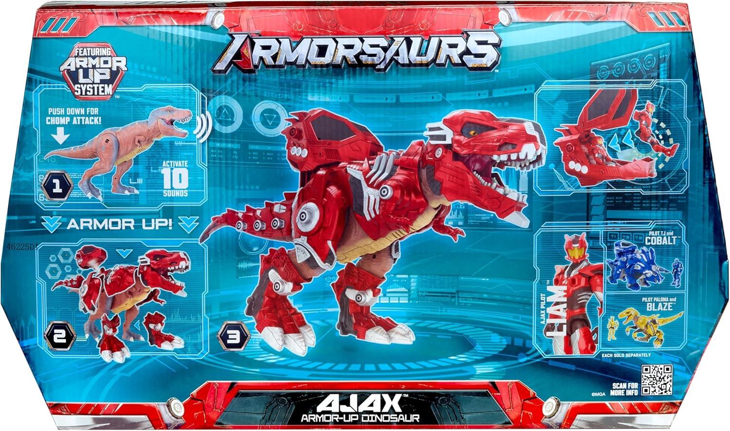 Armosaurs Armor-Up Dinosaur- T-Rex - Ajax