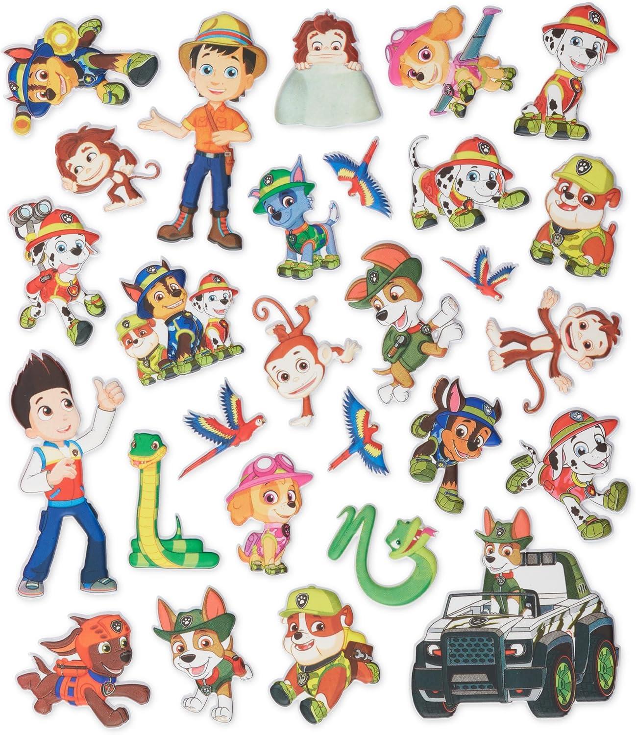 Melissa and Doug PAW Patrol Restickable Puffy Stickers - Jungle