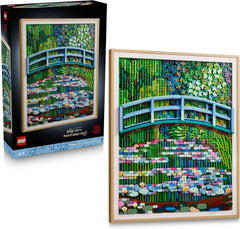 LEGO Art Claude Monet – Bridge over a Pond of Water Lilies 31220