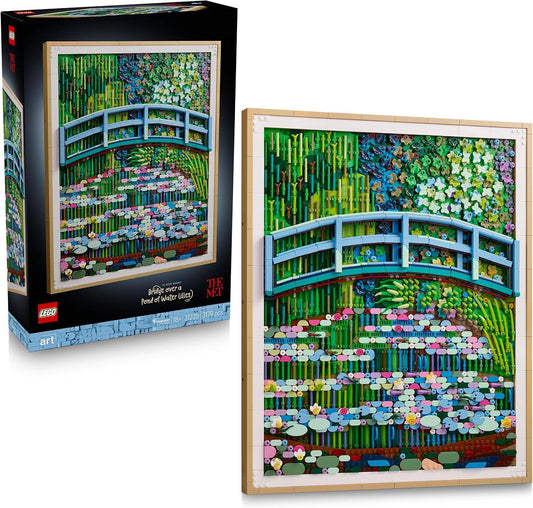 LEGO Art Claude Monet – Bridge over a Pond of Water Lilies 31220