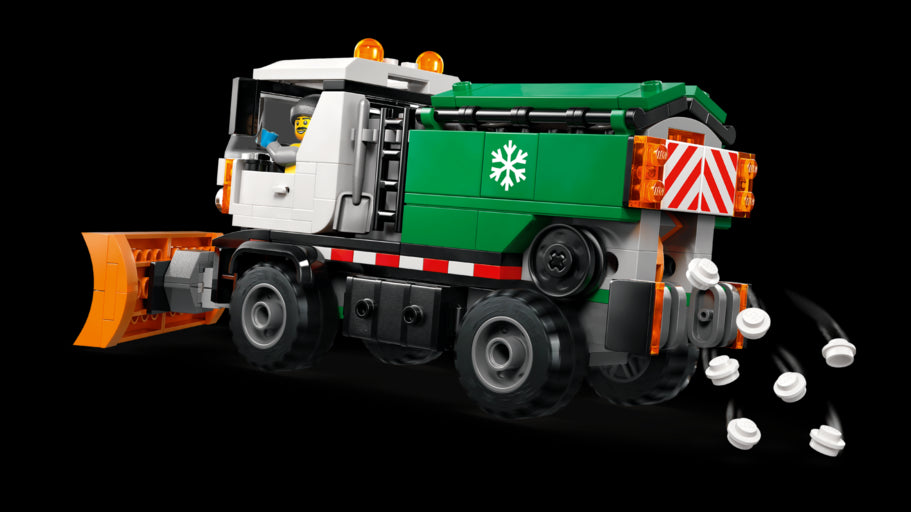 LEGO City Snowplough Truck Toy Building Set 60490