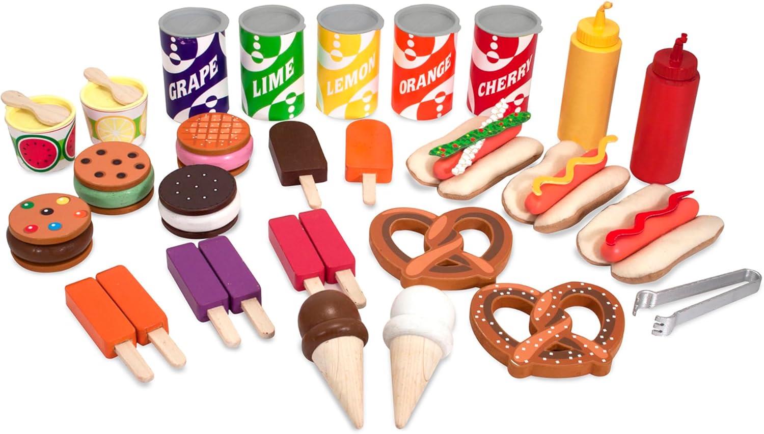Melissa and Doug Snacks & Food Cart
