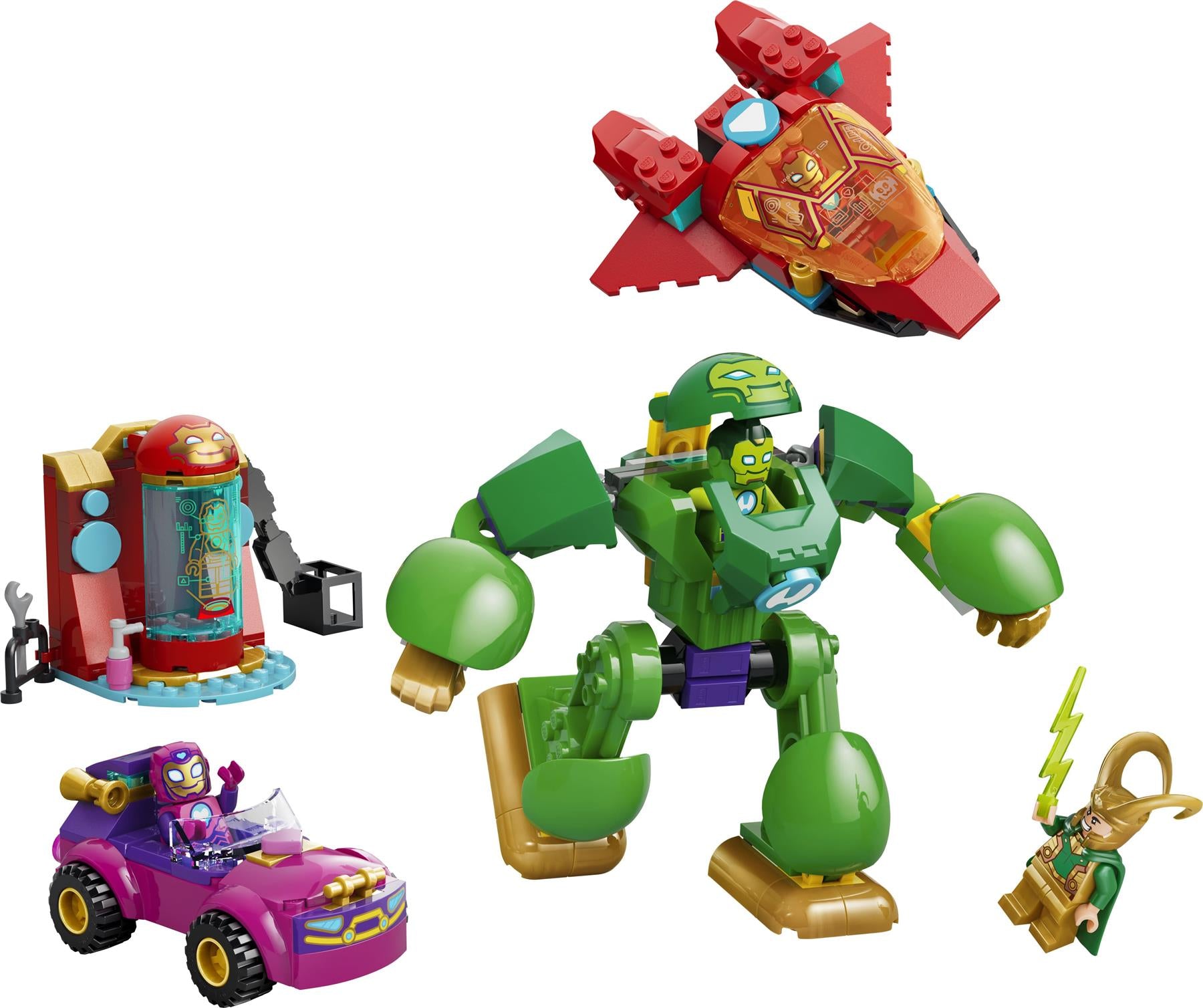 LEGO Marvel Loki vs. Team Iron Man 11211