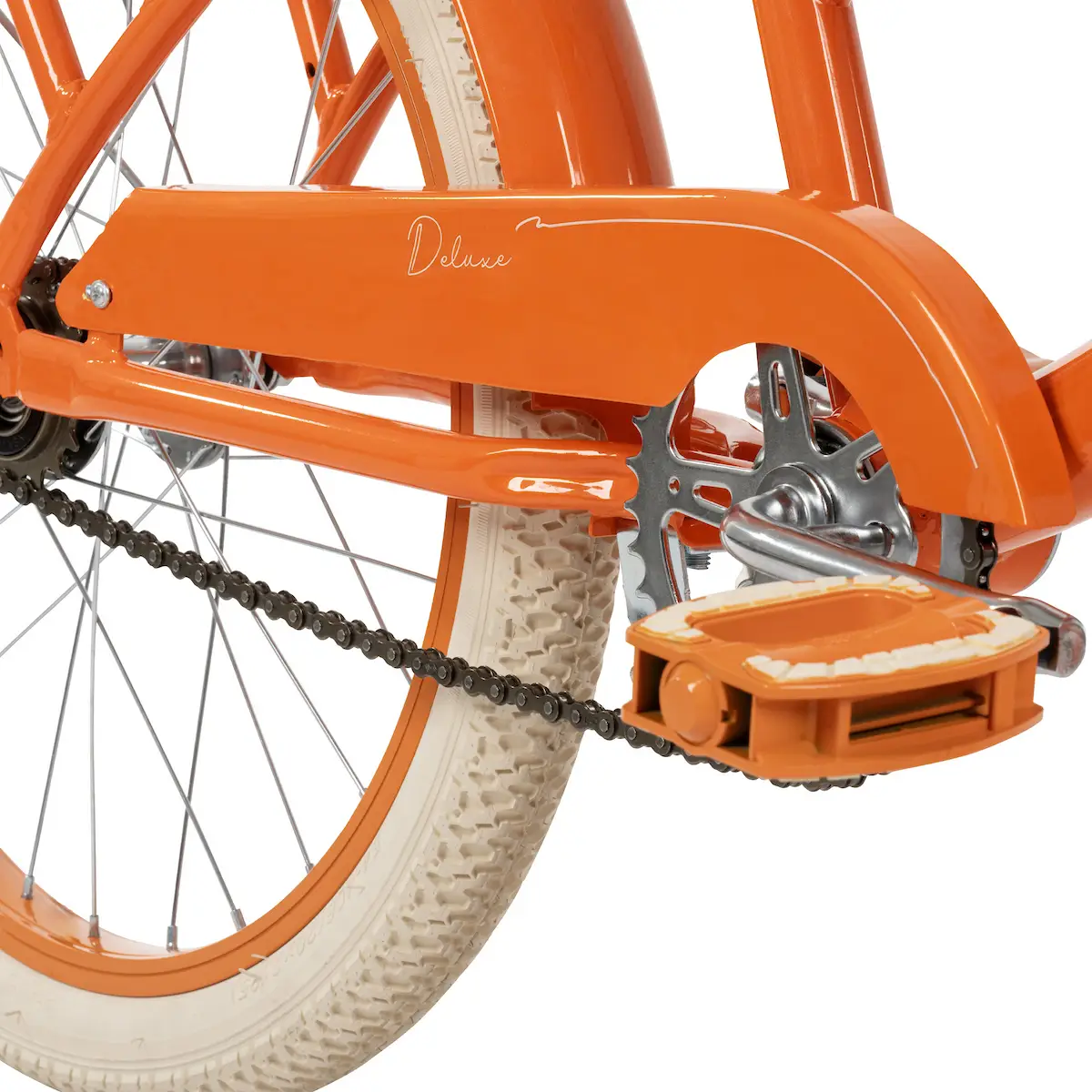 Huffy Deluxe 20 Inch Cruiser Bike - Orange