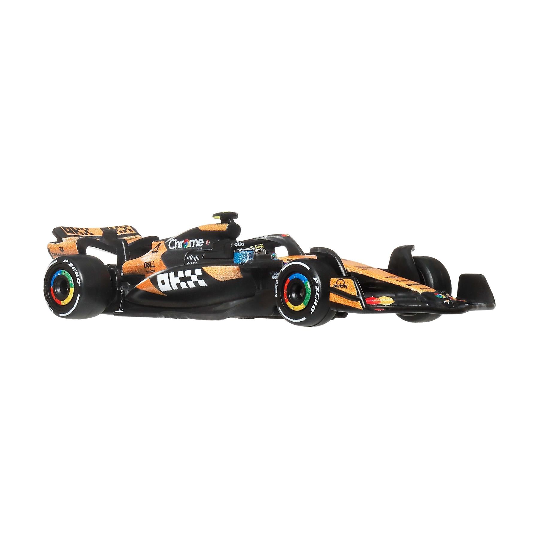 Hot Wheels 1:64 Scale Premium Die-Cast Formula 1 McLaren Lando Norris #4