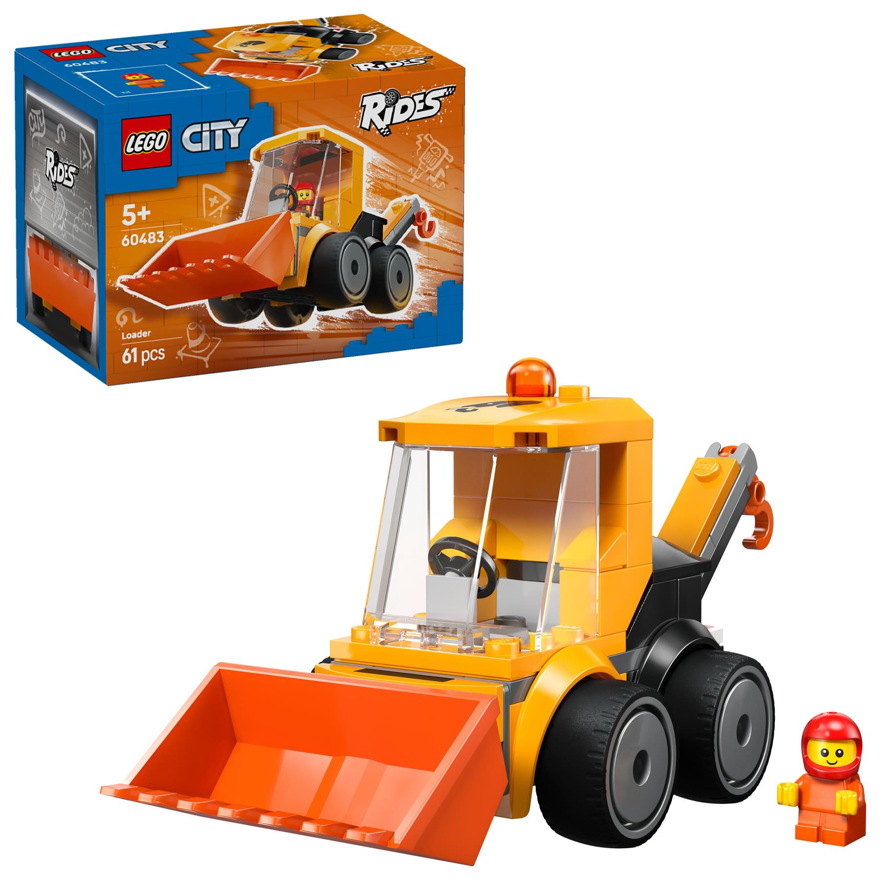 LEGO City Rides Construction Loader Toy 60483